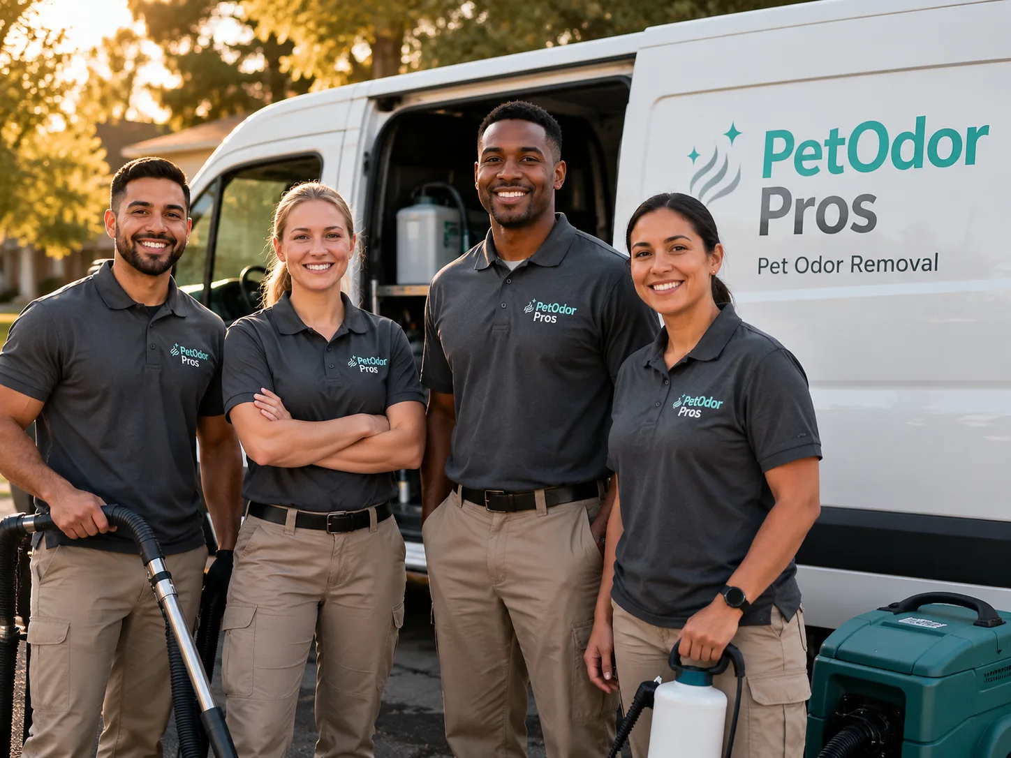Pet Odor Removal team serving Aptos, CA